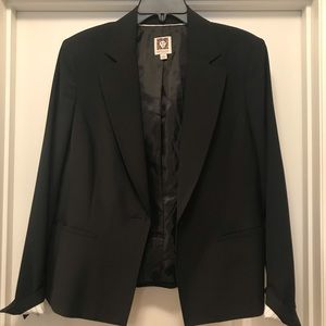 Size 12 Ann Klein Black Blazer